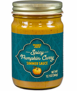 Trader Joe's Spicy Pumpkin Curry Simmer Sauce