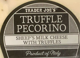 Trader Joe’s Truffle Pecorino Reviews