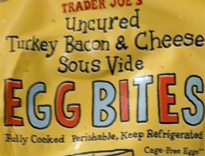 Trader Joe’s Uncured Turkey Bacon & Cheddar Sous Vide Egg Bites Reviews