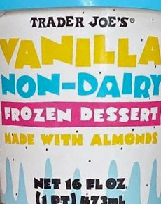 Trader Joe's Vanilla Non-Dairy Frozen Dessert
