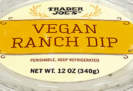 Trader Joe’s Vegan Ranch Dip Reviews