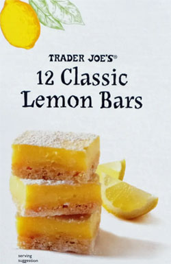 Trader Joe's 12 Classic Lemon Bars