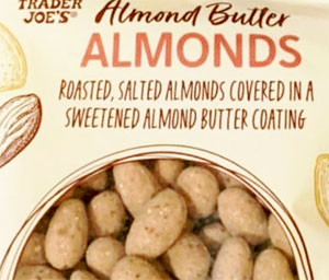 Trader Joe's Almond Butter Almonds