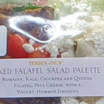 Trader Joe's Baked Falafel Salad Palette