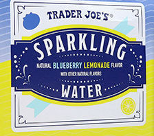 Trader Joe's Blueberry Lemonade Sparkling Water
