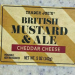 Trader Joe's British Mustard & Ale Cheddar Cheese