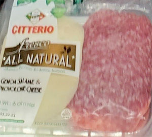 Citterio Fresco Genoa Salame & Provolone Cheese
