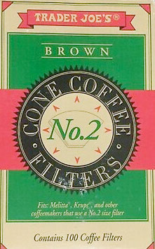 Trader Joe’s No. 2 Brown Coffee Filters Reviews