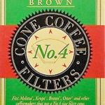 Trader Joe's No. 4 Brown Coffee Filters