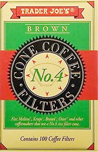 Trader Joe’s No. 4 Brown Coffee Filters Reviews