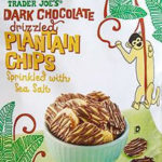 Trader Joe's Dark Chocolate Drizzled Plantain Chips