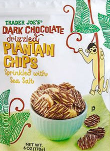 Trader Joe’s Dark Chocolate Drizzled Plantain Chips Reviews