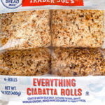 Trader Joe's Everything Ciabatta Rolls