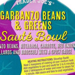 Trader Joe's Garbanzo Beans & Greens Saute Bowl