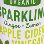 Trader Joe's Organic Ginger & Lemon Sparkling Apple Cider Vinegar Beverage