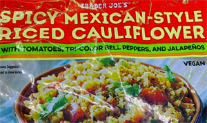 Trader Joe's Spicy Mexican-Style Riced Cauliflower