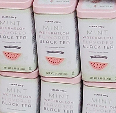 Trader Joe's Mint Watermelon Flavored Black Tea