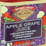 Trader Joe's Organic Apple Grape Juice