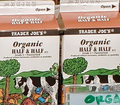 Trader Joe's Organic Half & Half