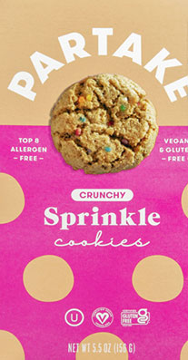 Partake Sprinkle Cookies Reviews