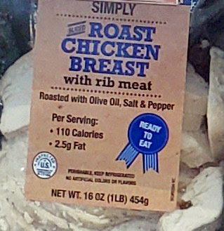 Trader Joe's Simply Roast Chicken Breast with Rib Meat