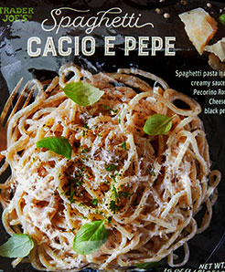 Trader Joe's Spaghetti Cacio e Pepe