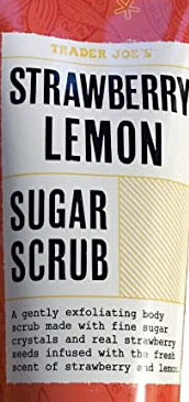 Trader Joe's Strawberry Lemon Sugar Scrub