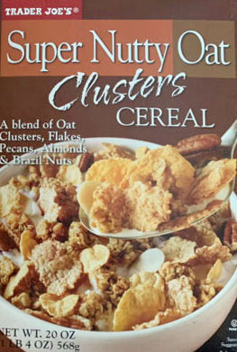 Trader Joe’s Super Nutty Oat Clusters Cereal Reviews