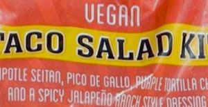 Trader Joe's Vegan Taco Salad Kit