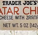 Trader Joe's Za'atar Chevre