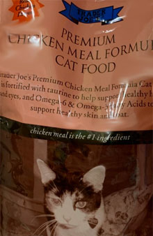 Trader Joe’s Premium Chicken Meal Formula Cat Food Reviews