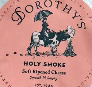 Dorothy's Holy Smoke Soft Ripened Cheese