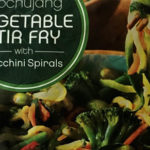 Trader Joe's Gochujang Vegetable Stir Fry with Zucchini Spirals