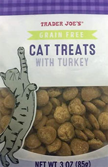 Trader Joe’s Grain Free Cat Treats with Turkey Reviews