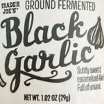 Trader Joe's Ground Fermented Black Garlic