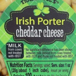 Trader Joe's Irish Porter Cheddar Cheese