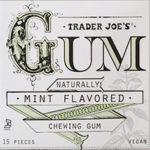 Trader Joe's Mint Flavored Chewing Gum