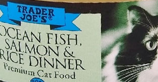 Trader Joe’s Ocean Fish, Salmon & Rice Dinner Premium Cat Food Reviews