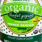 Trader Joe's Organic Low Fat French Vanilla Yogurt