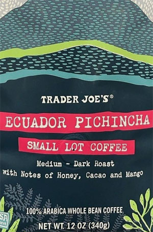 Trader Joe’s Ecuador Pichincha Small Lot Coffee Reviews