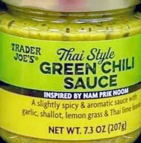 Trader Joe's Thai Style Green Chili Sauce