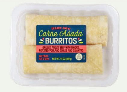 Trader Joe's Carne Asada Burritos