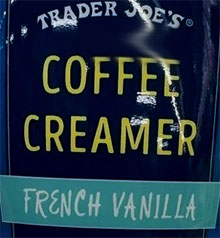 Trader Joe's French Vanilla Coffee Creamer