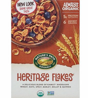Nature’s Path Organic Heritage Flakes Cereal Reviews