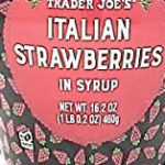 Trader Joe's Italian Strawberries in Syrup