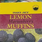 Trader Joe's Lemon Marionberry Muffins