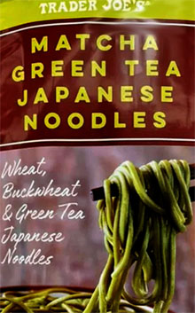 Trader Joe’s Matcha Green Tea Japanese Noodles Reviews