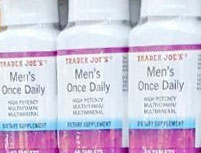 Trader Joe's Men's Once Daily Multivitamins