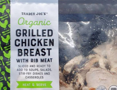 Trader Joe’s Organic Grilled Chicken Breast with Rib Meat Reviews