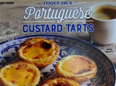 Trader Joe's Portuguese Custard Tarts